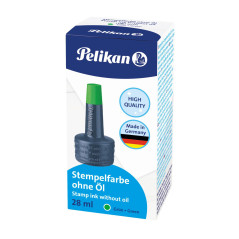 TINTA TAMPÓN PELIKAN 4K 28ml VERDE