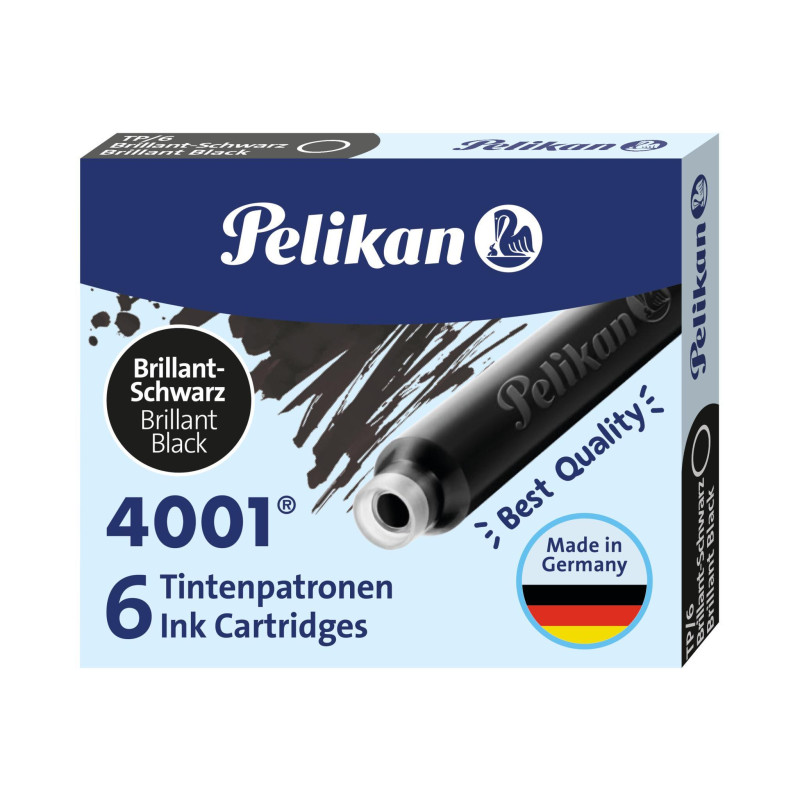 CAJA 6 CARTUCHOS PELIKAN 4001