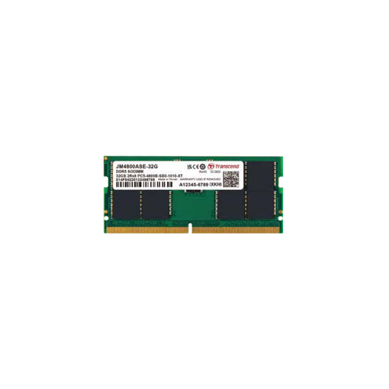 JETMEMORY JM4800ASE-16G MÓDULO DE MEMORIA 16 GB 1 X 16 GB DDR5 4800 MHZ