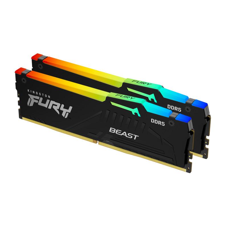 FURY BEAST RGB MÓDULO DE MEMORIA 64 GB 2 X 32 GB DDR5 ECC