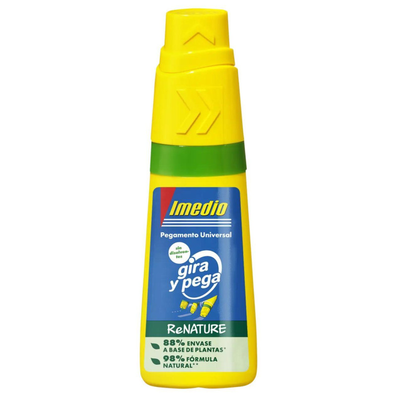 BOTE PEGAMENTO IMEDIO TWIST&GLUE ReNATURE 35ml BOTE PEGAMENTO IMEDIO TWIST&GLUE ReNATURE 35ml