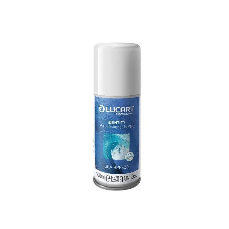 RECAMBIO DE AMBIENTADOR LUCART IDENTITY AIR BRISA MARINA 100ml RECAMBIO DE AMBIENTADOR LUCART IDENTITY AIR BRISA MARINA 100ml