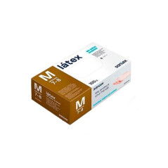 CAJA 100 GUANTES DE LÁTEX SIN POLVO
