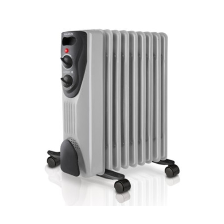 DAKAR 1500 INTERIOR NEGRO, GRIS 1500 W RADIADOR DE ACEITE ELÉCTRICO