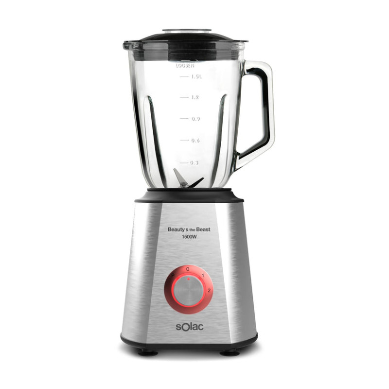 BEAUTY AND THE BEAST 1500 1,5 L BATIDORA DE VASO 1500 W ACERO INOXIDABLE