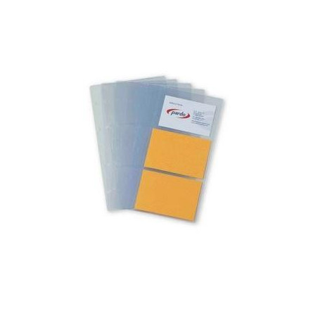 BOLSA 10 FUNDAS RECAMBIO TARJETERO PARDO 4º