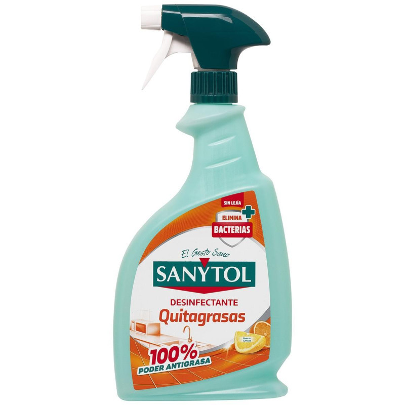 SPRAY QUITAGRASAS SANYTOL 750ml SPRAY QUITAGRASAS SANYTOL 750ml