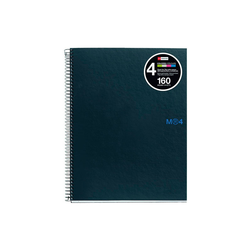 CUADERNO MIQUEL RIUS NOTEBOOK 4 A5 5x5 BASIC GRAFITO CUADERNO MIQUEL RIUS NOTEBOOK 4 A5 5x5 BASIC GRAFITO