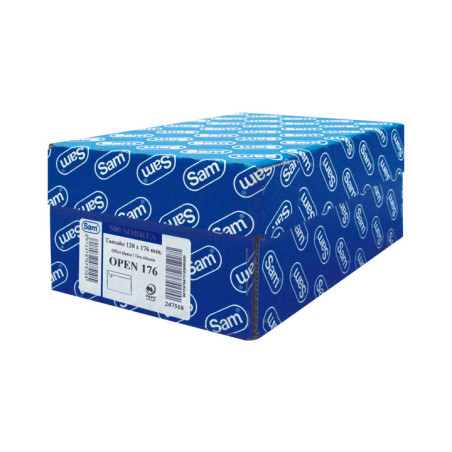 CAJA 500 SOBRES SAM OPEN176 120x176 mm