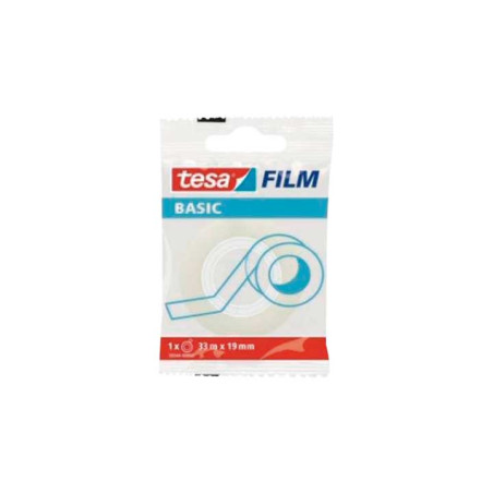 CINTA ADHESIVA TESA FILM BASIC 33mx19mm