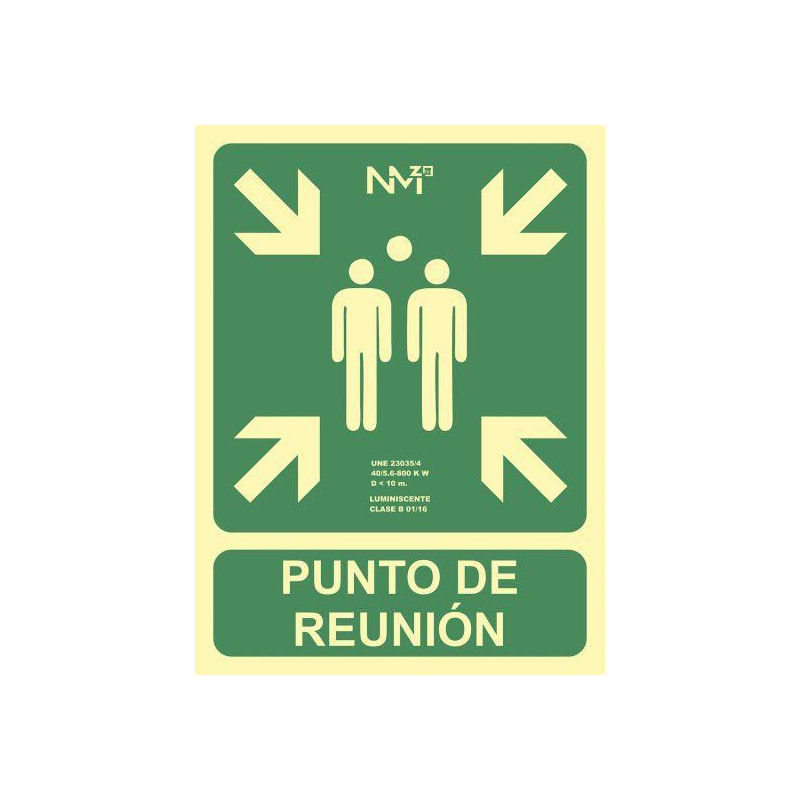 SEÑAL DE SEGURIDAD ARCHIVO 2000 "PUNTO DE REUNIÓN" SEÑAL DE SEGURIDAD ARCHIVO 2000 "PUNTO DE REUNIÓN"
