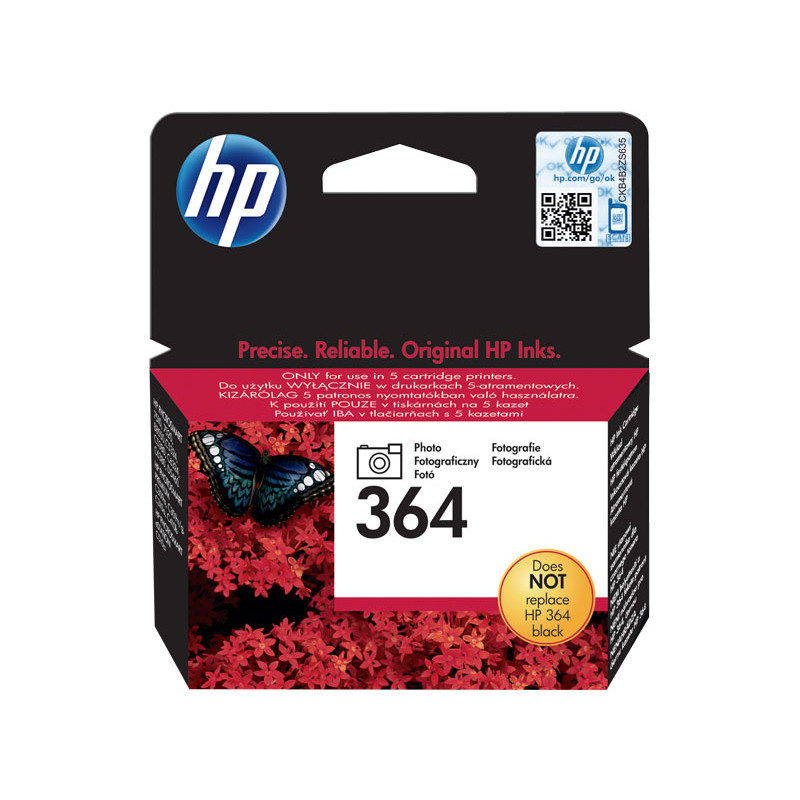 CARTUCHO DE TINTA ORIGINAL HP 364 CARTUCHO DE TINTA ORIGINAL HP 364
