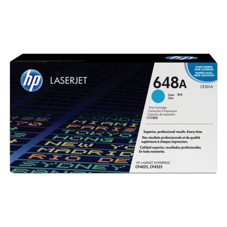 CARTUCHO DE TÓNER ORIGINAL LASERJET HP 648A