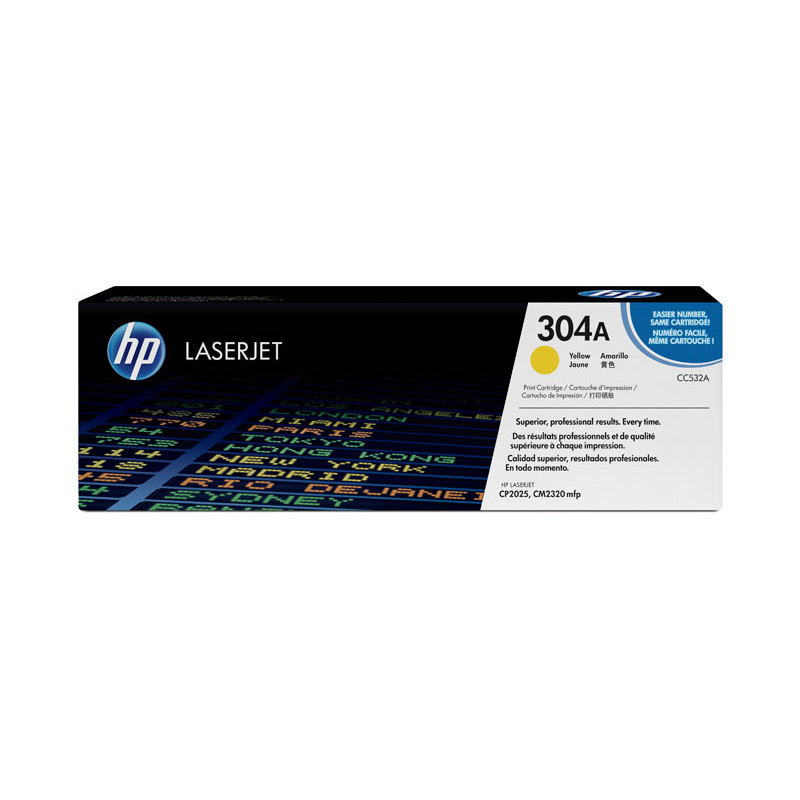 CARTUCHO DE TÓNER ORIGINAL LASERJET HP 304A CARTUCHO DE TÓNER ORIGINAL LASERJET HP 304A