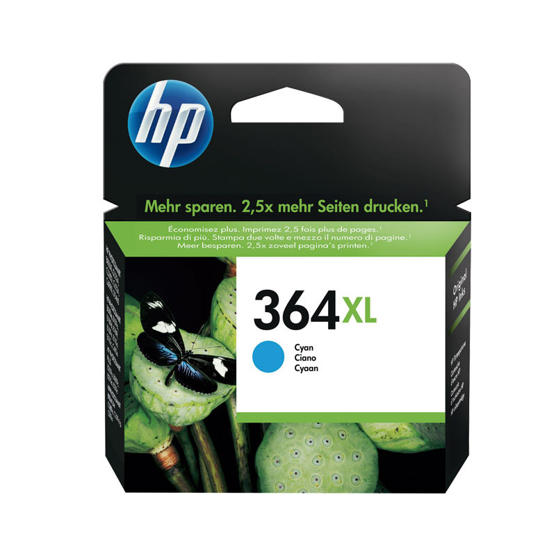 CARTUCHO DE TINTA ORIGINAL HP 364XL DE ALTA CAPACIDAD