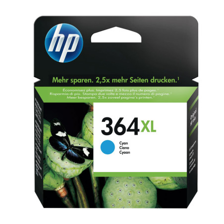 CARTUCHO DE TINTA ORIGINAL HP 364XL DE ALTA CAPACIDAD