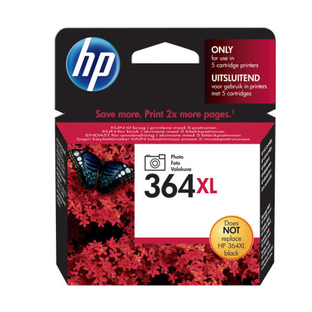 CARTUCHO DE TINTA ORIGINAL HP 364XL DE ALTA CAPACIDAD