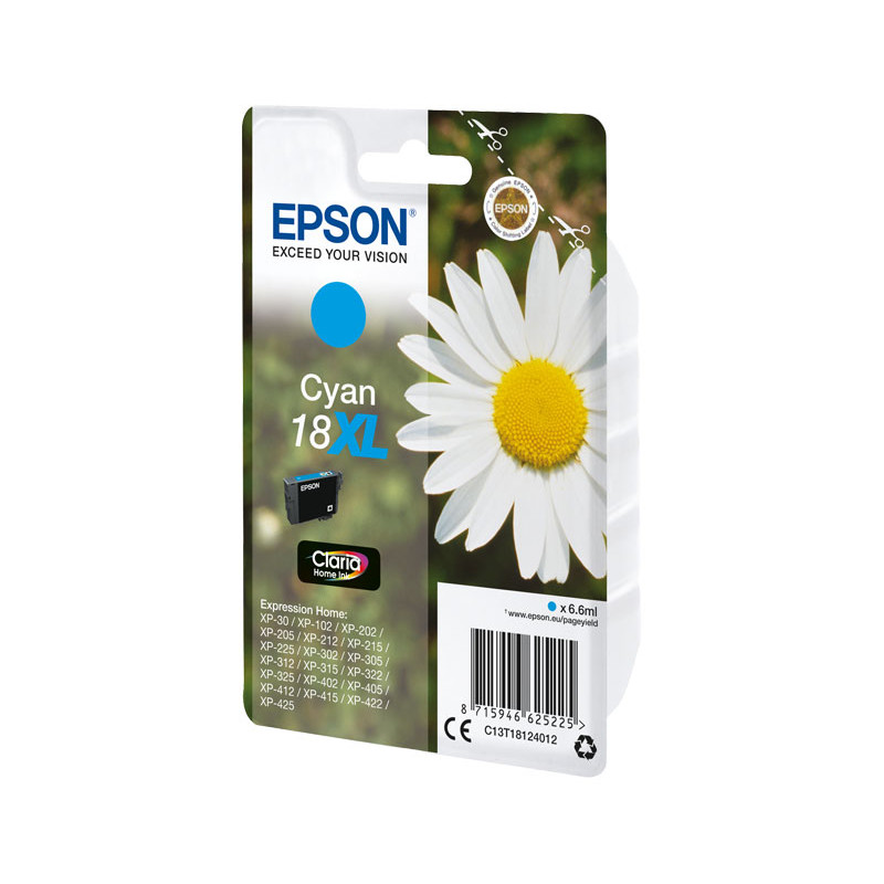 INKJET ORIGINAL EPSON Nº18XL INKJET ORIGINAL EPSON Nº18XL