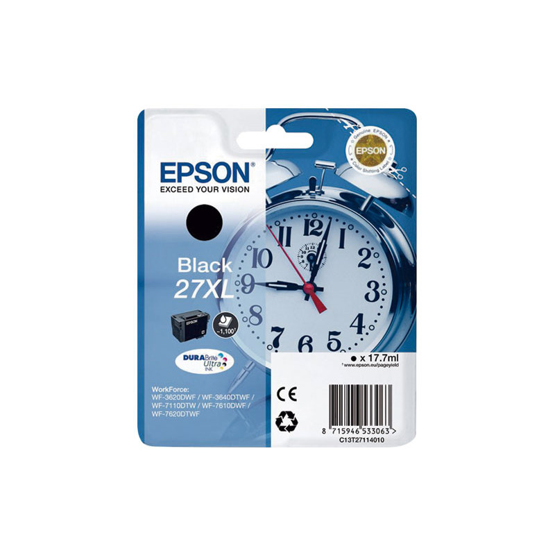 INKJET ORIGINAL EPSON Nº27XL INKJET ORIGINAL EPSON Nº27XL