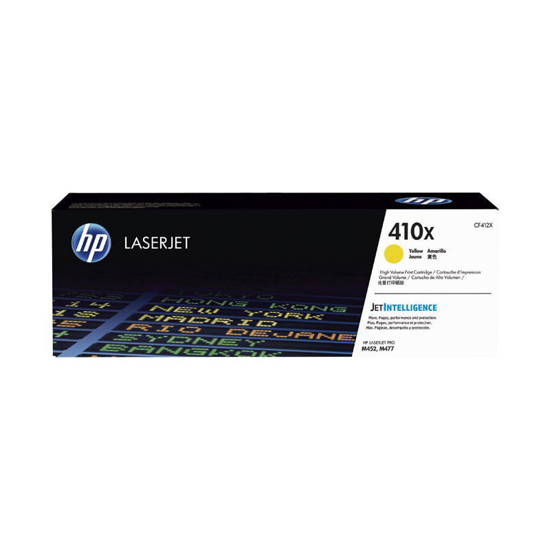 CARTUCHO DE TÓNER ORIGINAL LASERJET 410X DE ALTA CAPACIDAD CARTUCHO DE TÓNER ORIGINAL LASERJET 410X DE ALTA CAPACIDAD