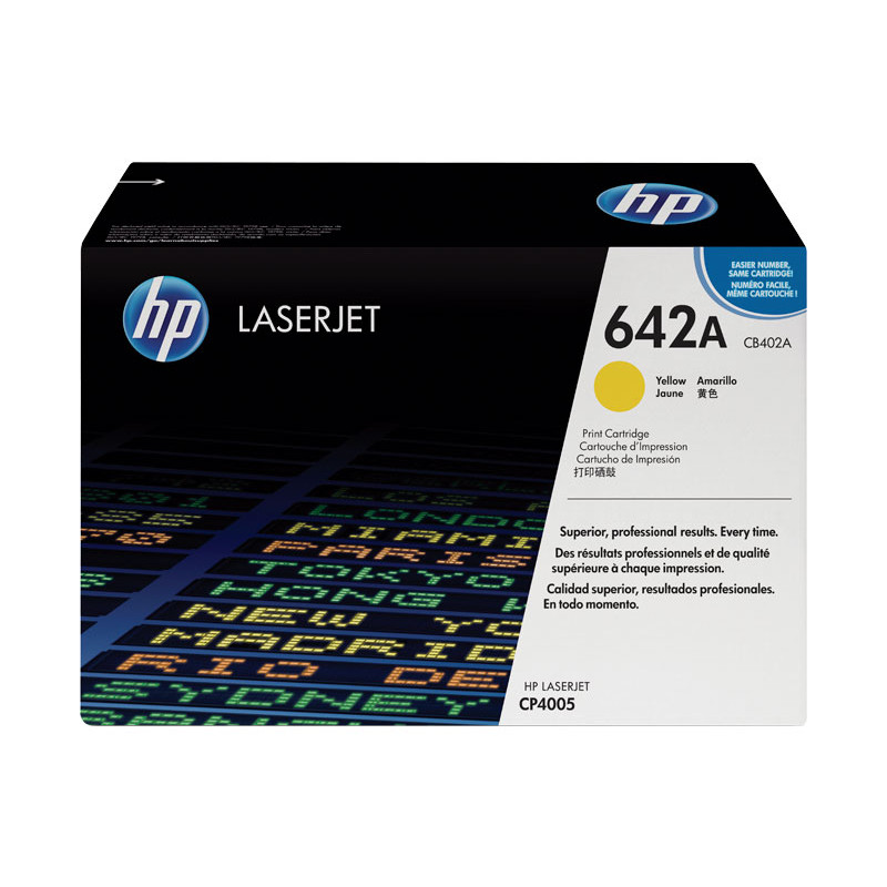 CARTUCHO DE TÓNER ORIGINAL LASERJET HP 642A CARTUCHO DE TÓNER ORIGINAL LASERJET HP 642A