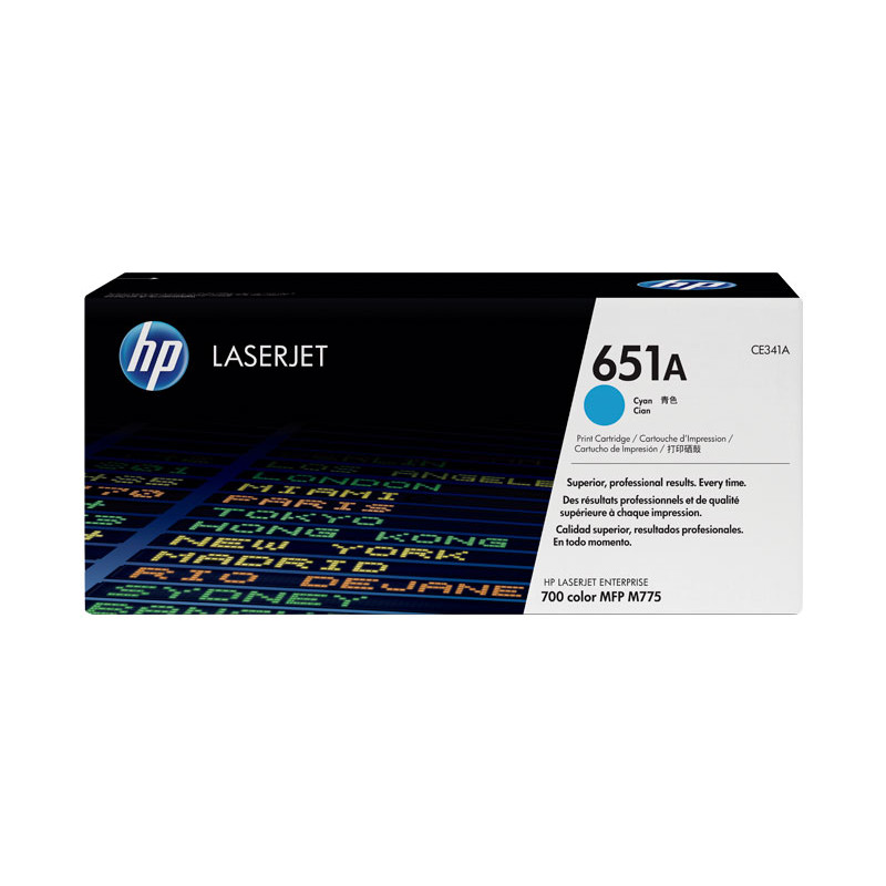 CARTUCHO DE TÓNER ORIGINAL LASERJET HP 651A CARTUCHO DE TÓNER ORIGINAL LASERJET HP 651A