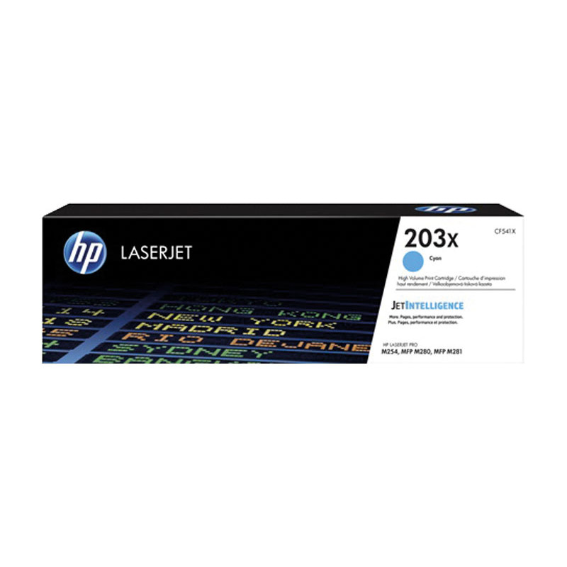 CARTUCHO DE TÓNER ORIGINAL LASERJET HP 203X DE ALTA CAPACIDAD CARTUCHO DE TÓNER ORIGINAL LASERJET HP 203X DE ALTA CAPACIDAD