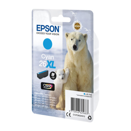 INKJET ORIGINAL EPSON Nº26XL