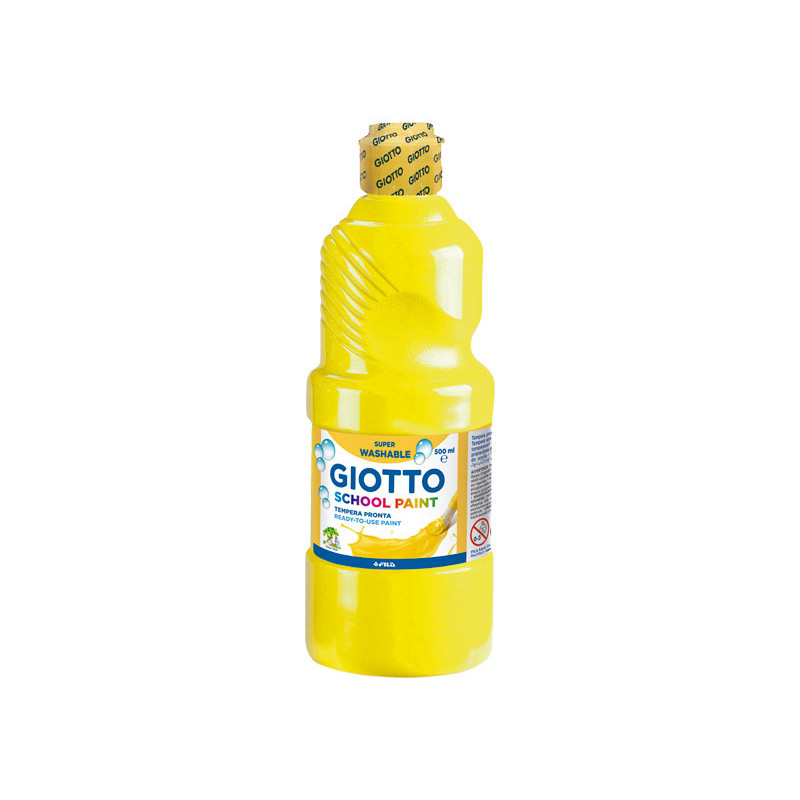 BOTE TÉMPERA GIOTTO SUPERLAVABLE 500ml BOTE TÉMPERA GIOTTO SUPERLAVABLE 500ml