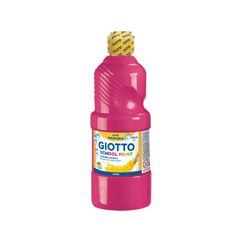 BOTE TÉMPERA GIOTTO SUPERLAVABLE 500ml BOTE TÉMPERA GIOTTO SUPERLAVABLE 500ml