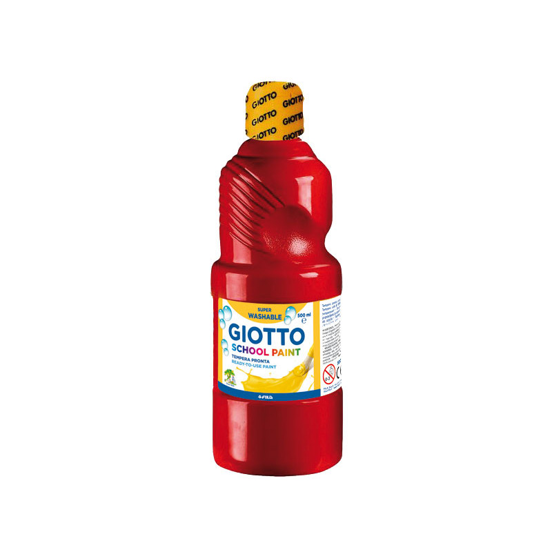 BOTE TÉMPERA GIOTTO SUPERLAVABLE 500ml BOTE TÉMPERA GIOTTO SUPERLAVABLE 500ml