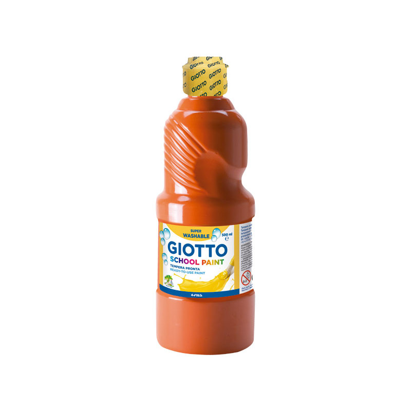 BOTE TÉMPERA GIOTTO SUPERLAVABLE 500ml BOTE TÉMPERA GIOTTO SUPERLAVABLE 500ml