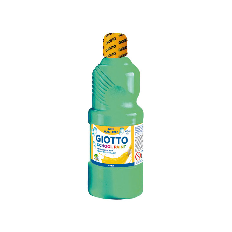 BOTE TÉMPERA GIOTTO SUPERLAVABLE 500ml BOTE TÉMPERA GIOTTO SUPERLAVABLE 500ml