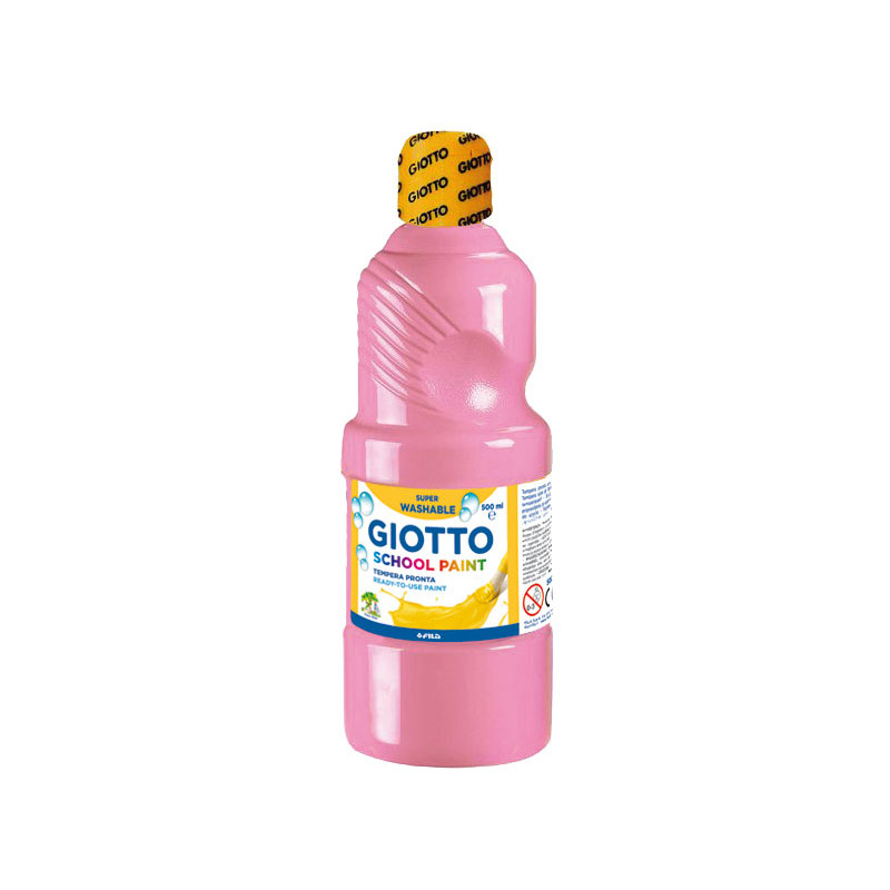 BOTE TÉMPERA GIOTTO SUPERLAVABLE 500ml BOTE TÉMPERA GIOTTO SUPERLAVABLE 500ml