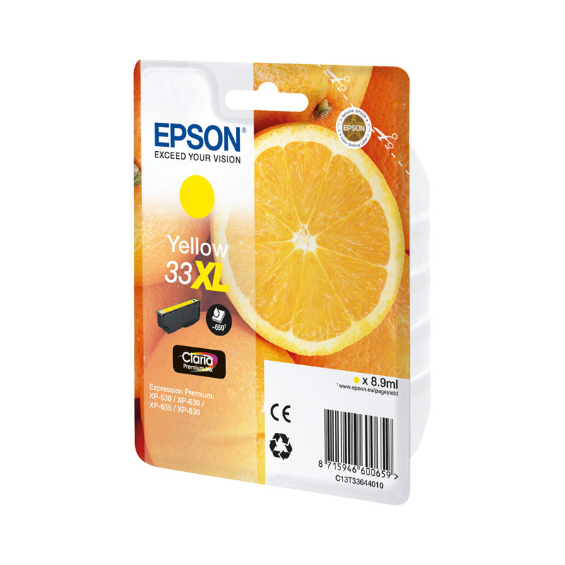 INKJET ORIGINAL EPSON Nº33XL INKJET ORIGINAL EPSON Nº33XL