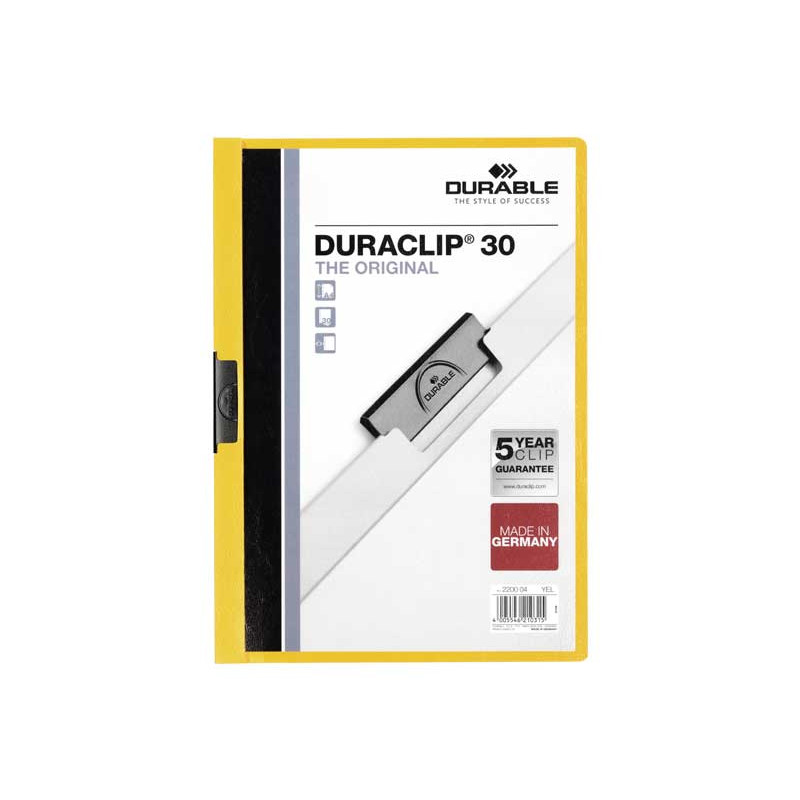 DOSSIER DURABLE CON PINZA DURACLIP 60h