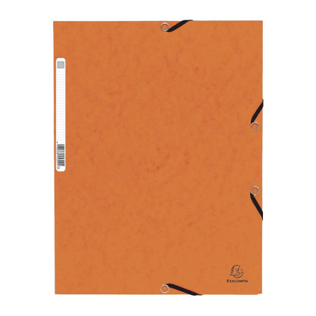 CARPETA DE GOMAS EXACOMPTA CON SOLAPAS