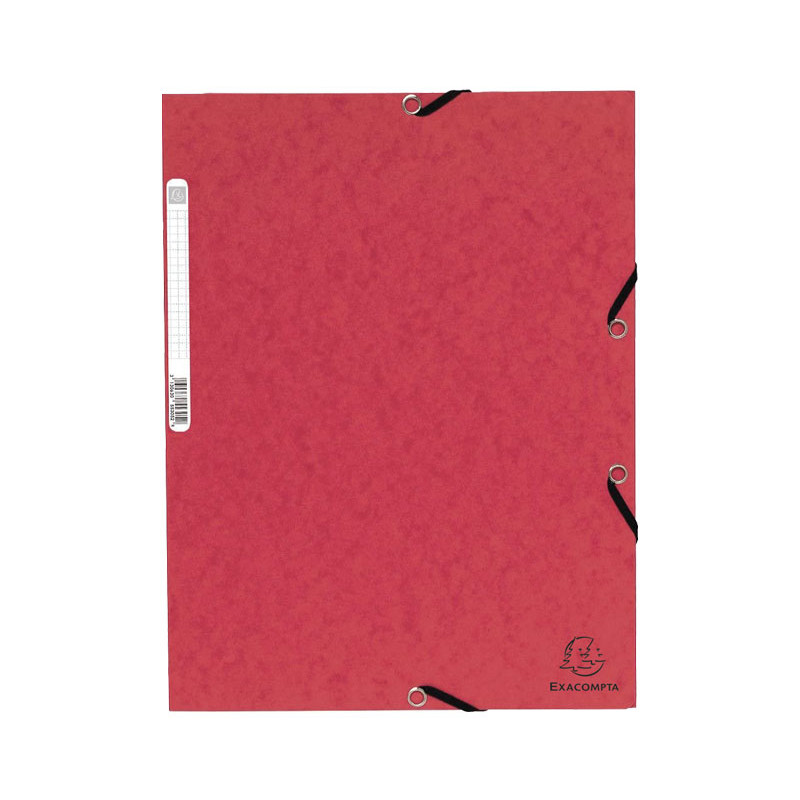 CARPETA DE GOMAS EXACOMPTA CON SOLAPAS CARPETA DE GOMAS EXACOMPTA CON SOLAPAS