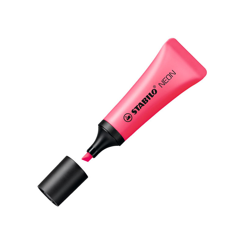 MARCADOR FLUORESCENTE STABILO NEON