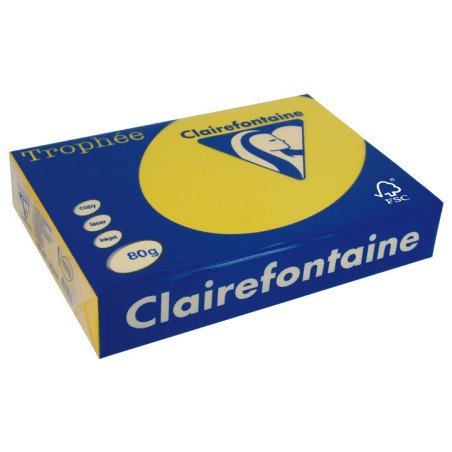 PAQUETE 500h PAPEL TROPHÉE CLAIREFONTAINE A4 INTENSO