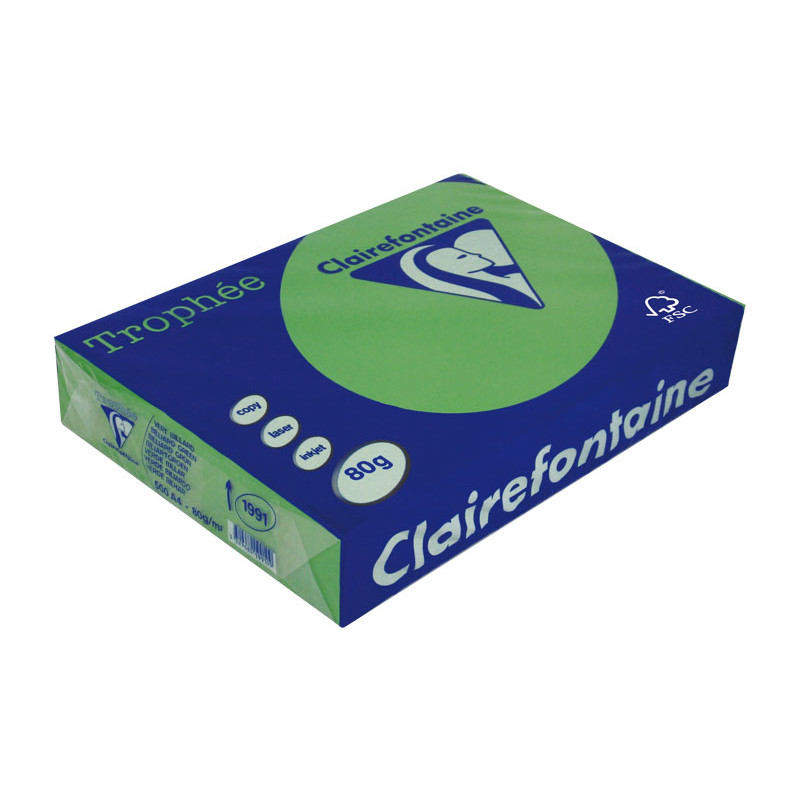 PAQUETE 500h PAPEL TROPHÉE CLAIREFONTAINE A4 INTENSO PAQUETE 500h PAPEL TROPHÉE CLAIREFONTAINE A4 INTENSO