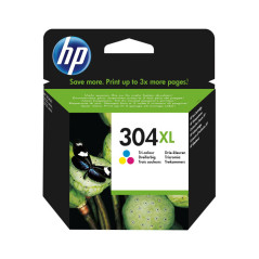 CARTUCHO DE TINTA ORIGINAL HP 304XL DE ALTA CAPACIDAD
