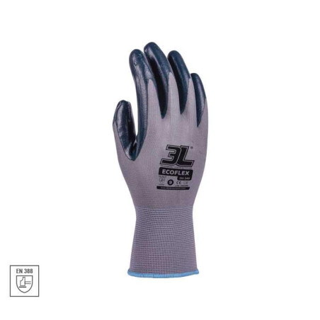 GUANTES DE SEGURIDAD MECÁNICO "ECOFLEX GR: SH-349R"