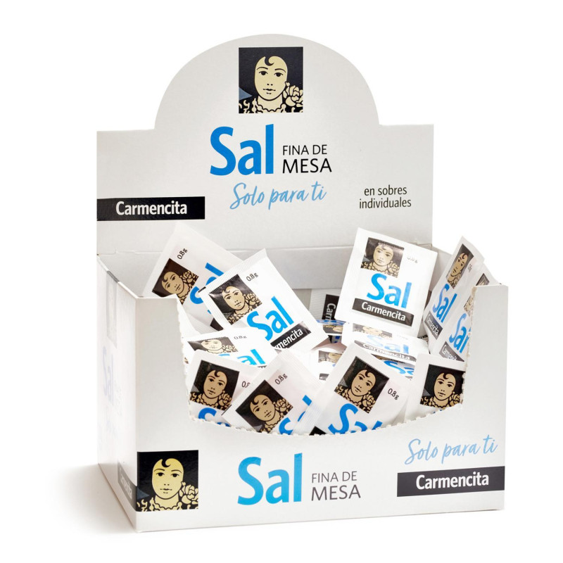CAJA 250 SOBRES SAL FINA CARMENCITA 8gr CAJA 250 SOBRES SAL FINA CARMENCITA 8gr