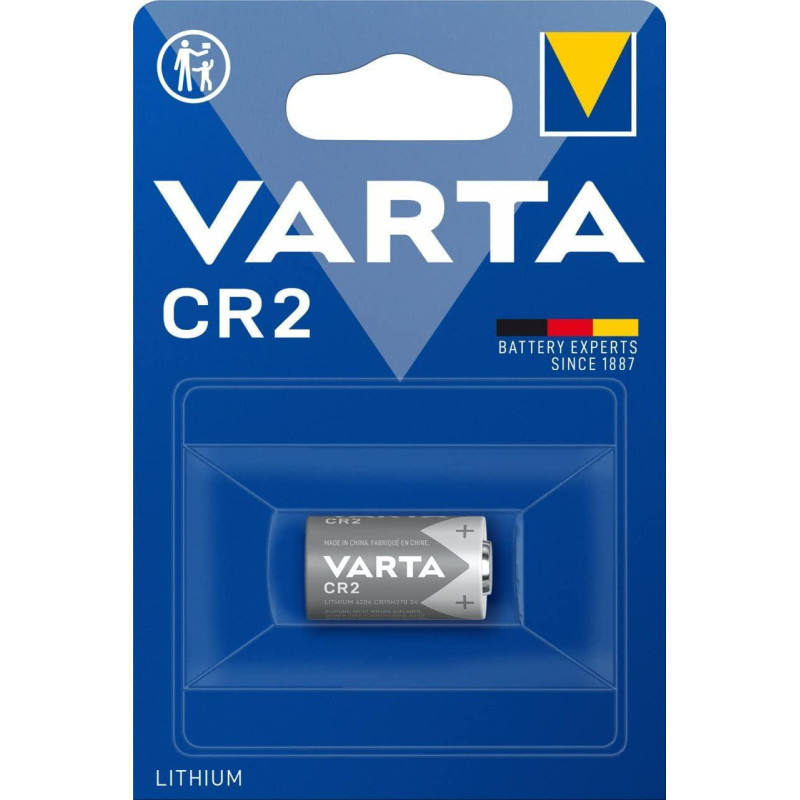 BLÍSTER 1 PILA VARTA CR2 BLÍSTER 1 PILA VARTA CR2