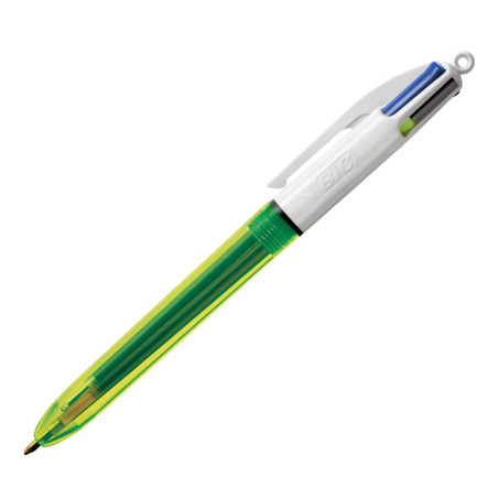 BOLÍGRAFO BIC 4 COLORES FLUO