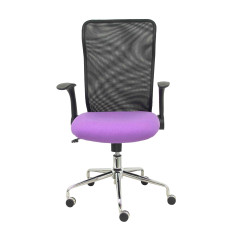 SILLA MINAYA TELA CON BRAZOS MALLA NEGRA