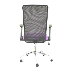 SILLA MINAYA TELA CON BRAZOS MALLA NEGRA
