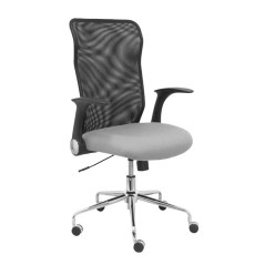 SILLA MINAYA TELA CON BRAZOS MALLA NEGRA