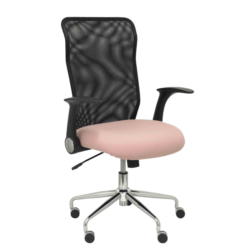 SILLA MINAYA TELA CON BRAZOS MALLA NEGRA SILLA MINAYA TELA CON BRAZOS MALLA NEGRA